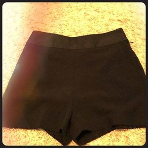 Black shorts Express
